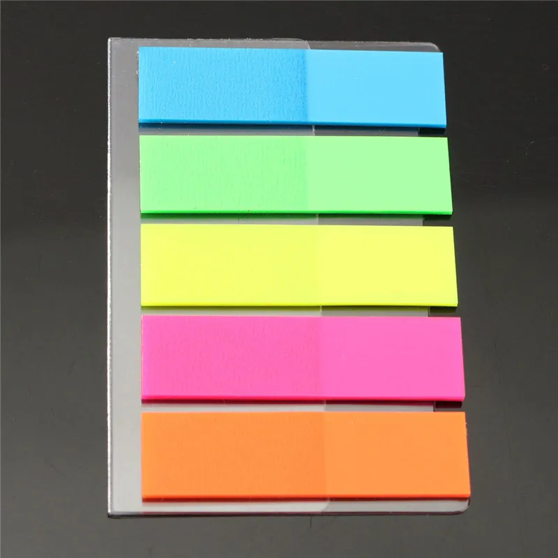 Радужные Стикеры для заметок записей офисные и школьные принадлежности оптовая