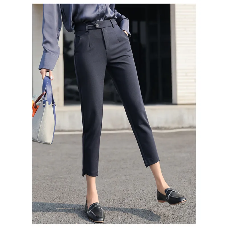 JUJULAND брюки женские новые капри до щиколотки леггинсы Pantalon Femme рабочая одежда с