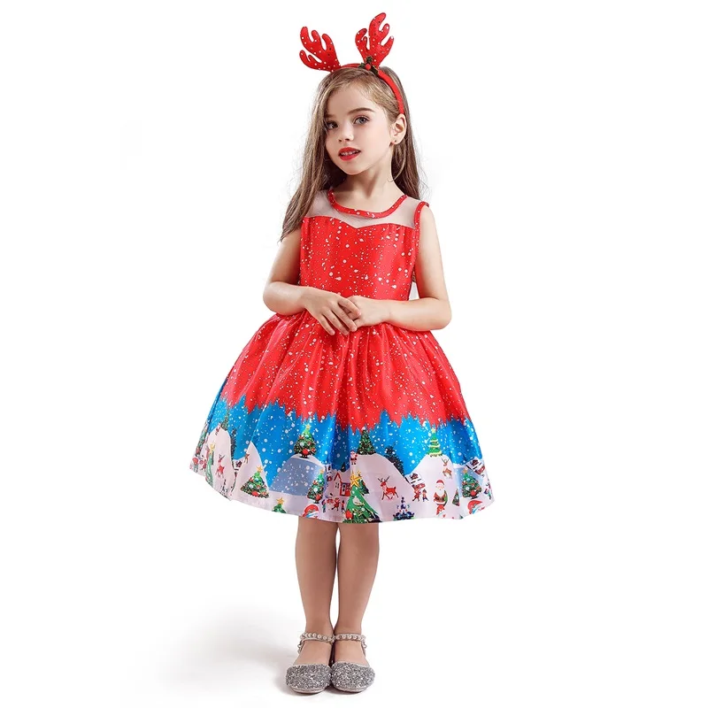 Only Dress 3 Вечерние рождественские платья принцессы с жасминовым принтом для девочек от 4 до 10 лет детские маскарадные костюмы на Хэллоуин для детей, нарядные вечерние платья - Цвет: Only Dress 3