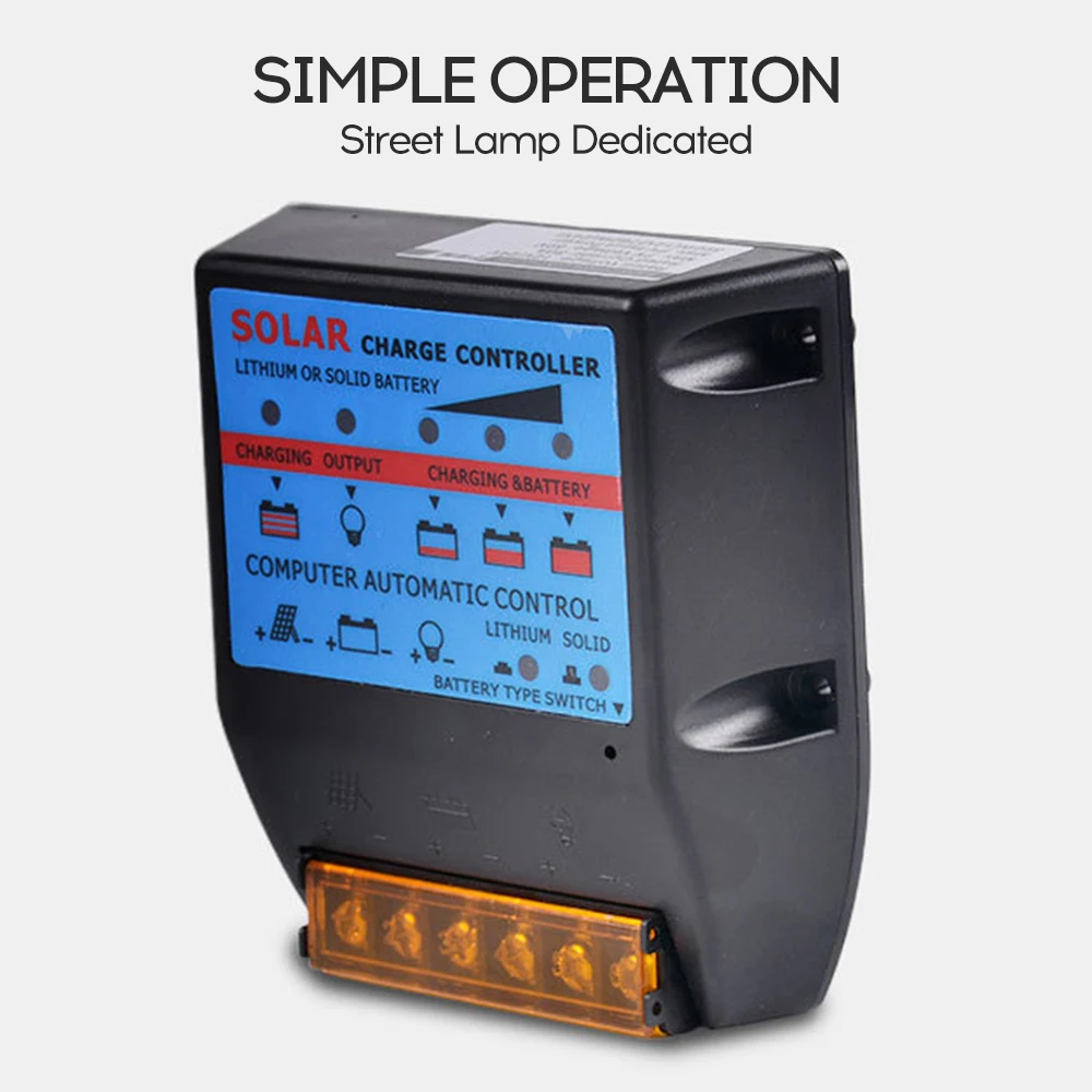 Уличная лампа специальный интеллектуальный контроллер солнечной энергии