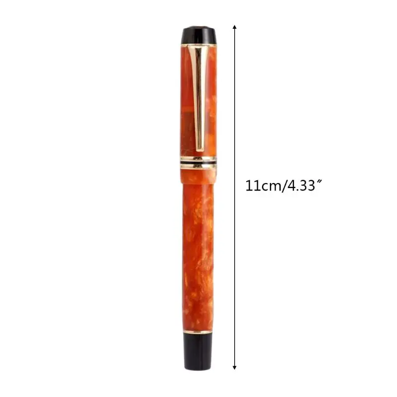 

Classic Business M Nib Fountain Pen Acrylic Signature Calligraphy Student School Supplies Writing Tools