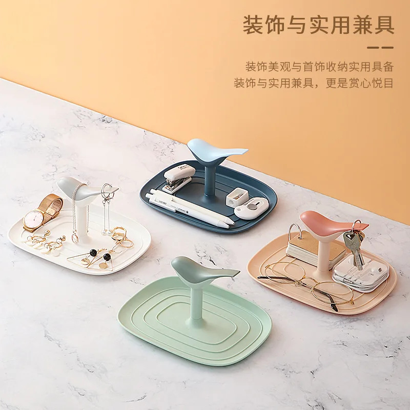 Оригинальный дизайн птица моделирование лоток для хранения ювелирных изделий