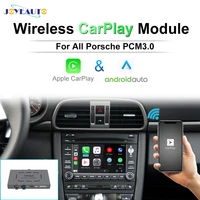 joyeauto carplay interface for porsche pcm3 0 cayenne turbo 997 987 android auto wireless apple carplay module wifi rear camera
