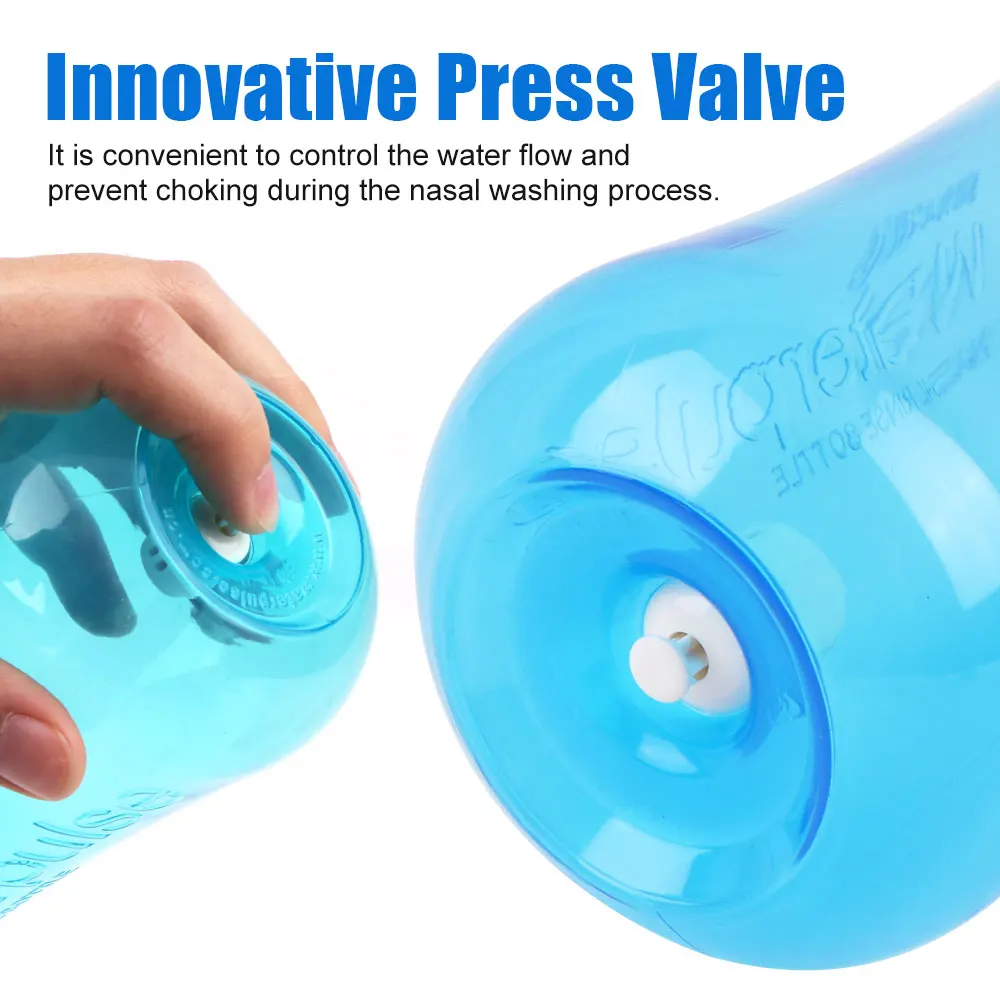 70/300/500ML Portable Neti Pot Adults Children Nasal Irrigator Wash Cleaner Nose Child Adult Avoid Allergic Rhinitis | Красота и