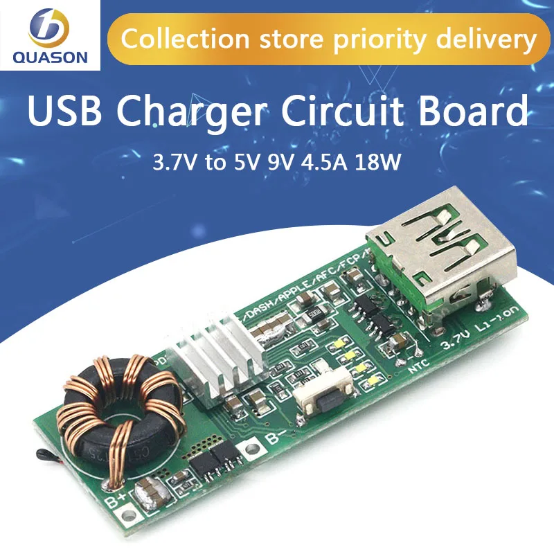QC4.0 QC3.0 двойной способ PD банк питания для мобильного телефона Quick Charge 3 7 5В 9В 4.5A 18 Вт