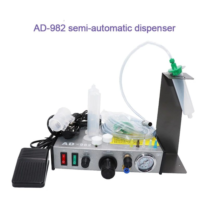 

Semi Automatic Dispenser Automatic Glue Injection Precise Glue Machine Silica Gel Manual Controller Efficient Filling Machine