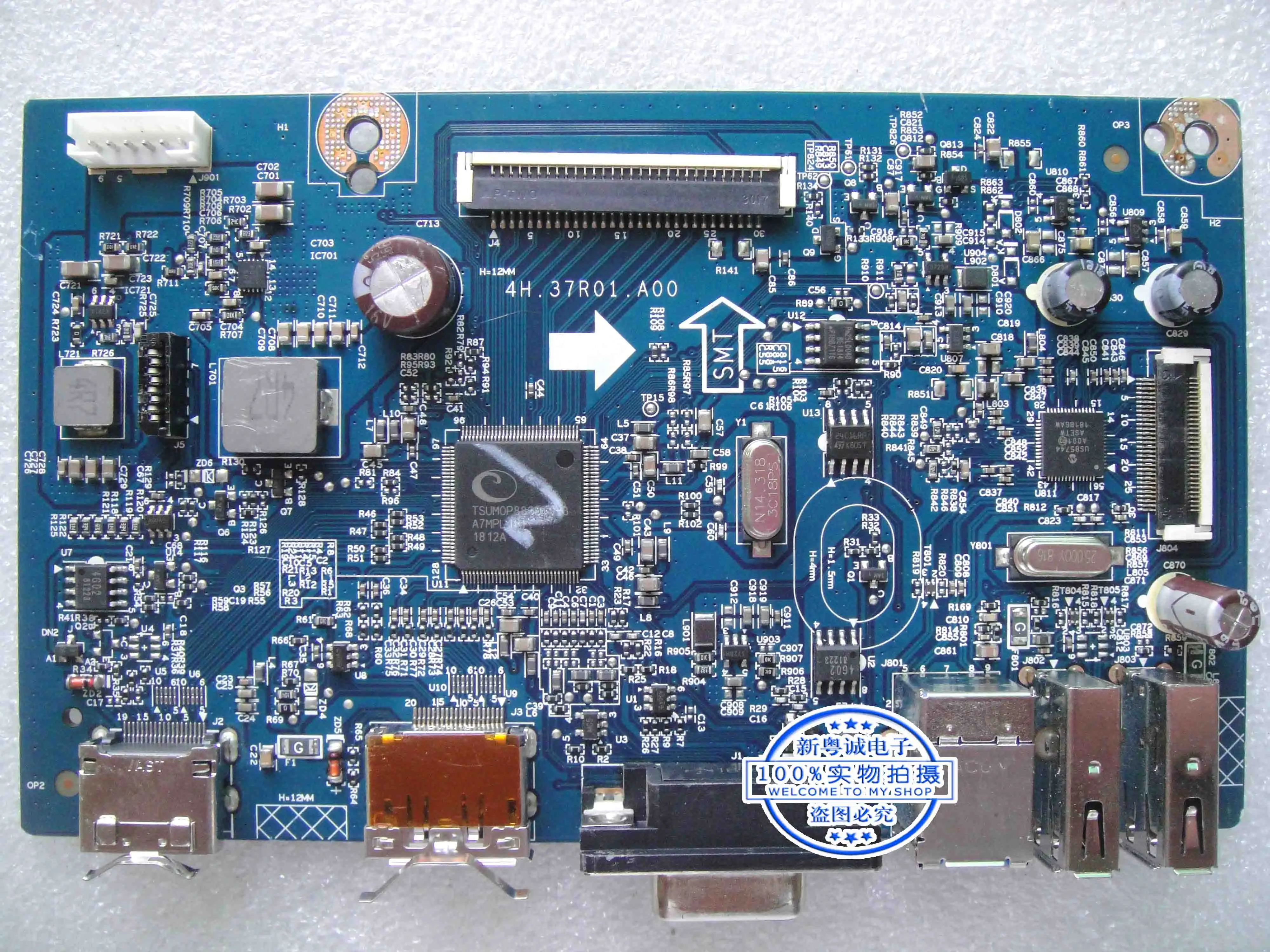 

Original Original P2217H driver board 4H.37R01.A00 motherboard with screen