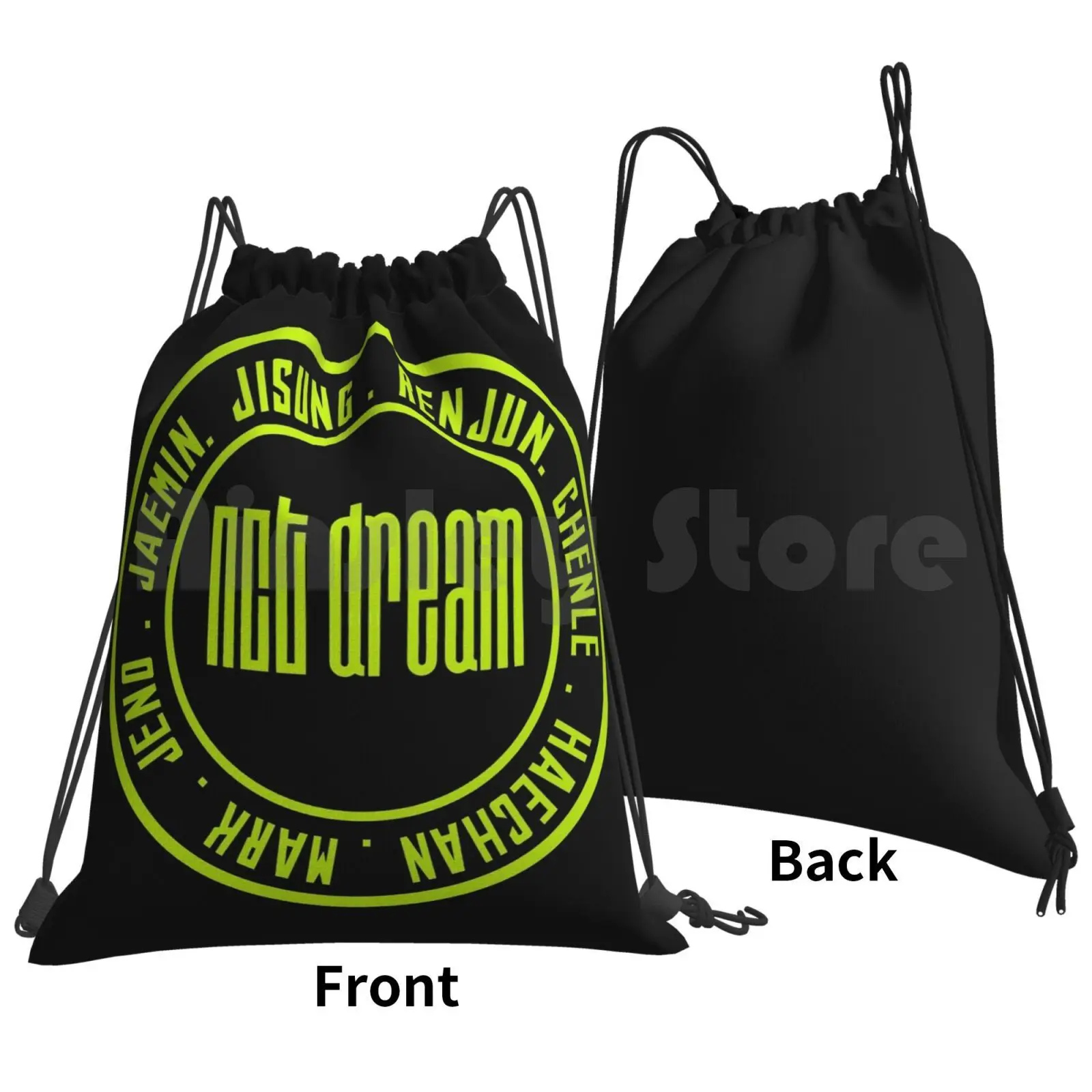 Рюкзак Nct Dream Ot7 на шнурке сумка для верховой езды альпинизма тренажерного зала Kpop