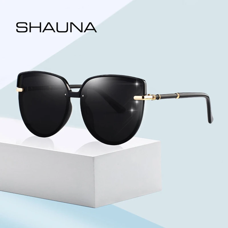SHAUNA новые модные женские поляризованные солнцезащитные очки трендовые
