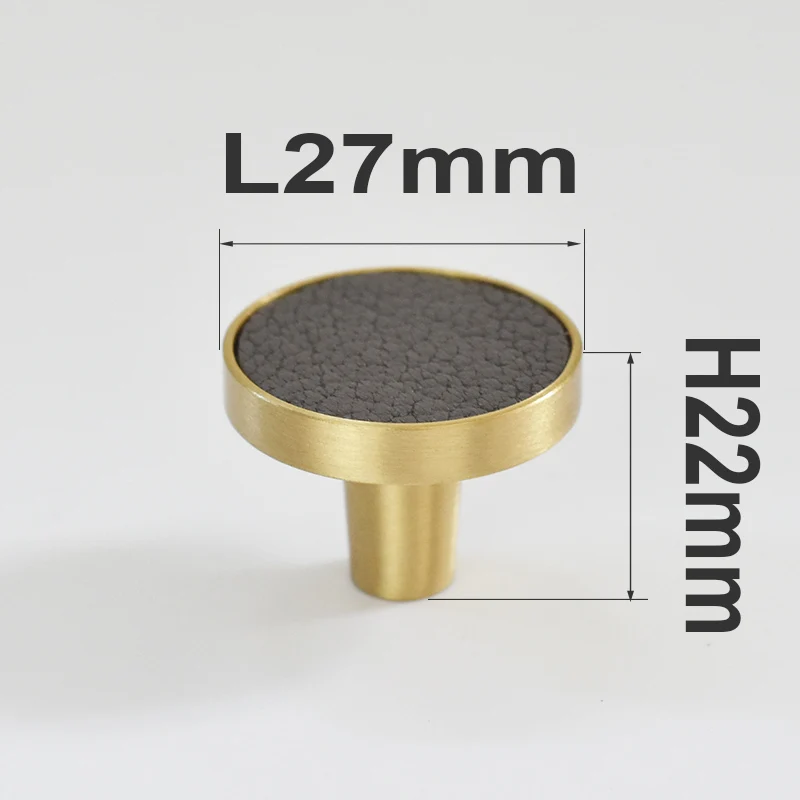 

Ручки для шкафов IHOMCASA из латуни с овчиной