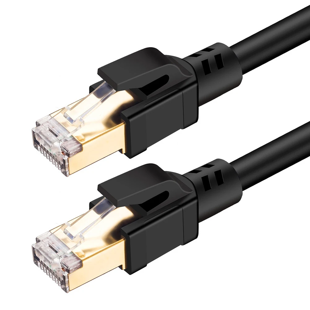 Cat8 RJ45 Ethernet кабель 2 ГГц модем маршрутизатор ПК LAN сети Интернет Патч корд провода