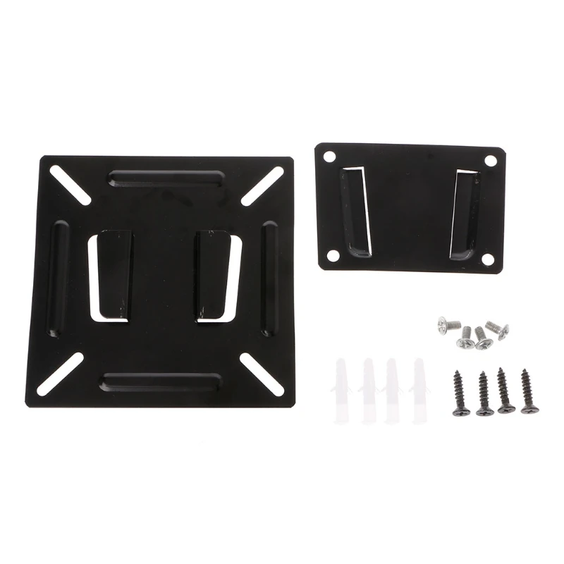 

Universal 12-24 Inch Monitor LCD LED TV Wall Mount Bracket Flat Panel Holder Stand 634B