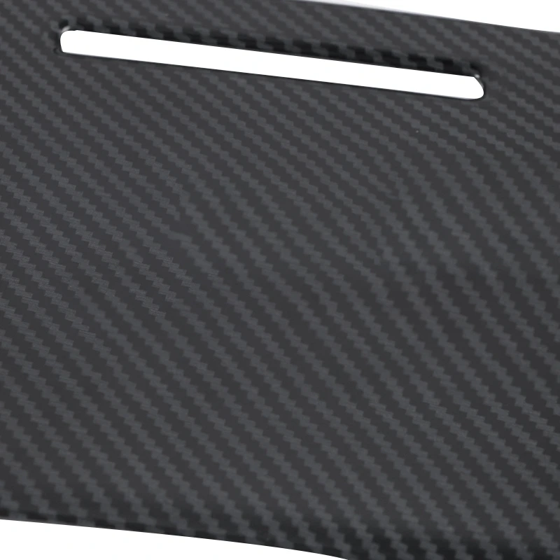 

Carbon Fiber Car Gear Shift Cup Holder Panel Cover Decoration for Ford Explorer 2019 2020