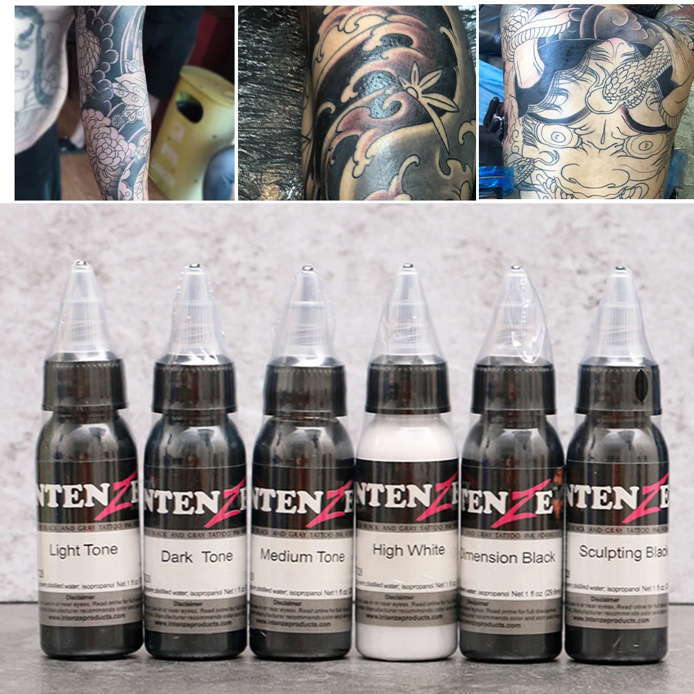 

30ml 6 Colors Temporary Tattoo Ink Natural Organic Fruit Gel For Body Art Painting Pigment Long Lasting Tattoo Juice Ink