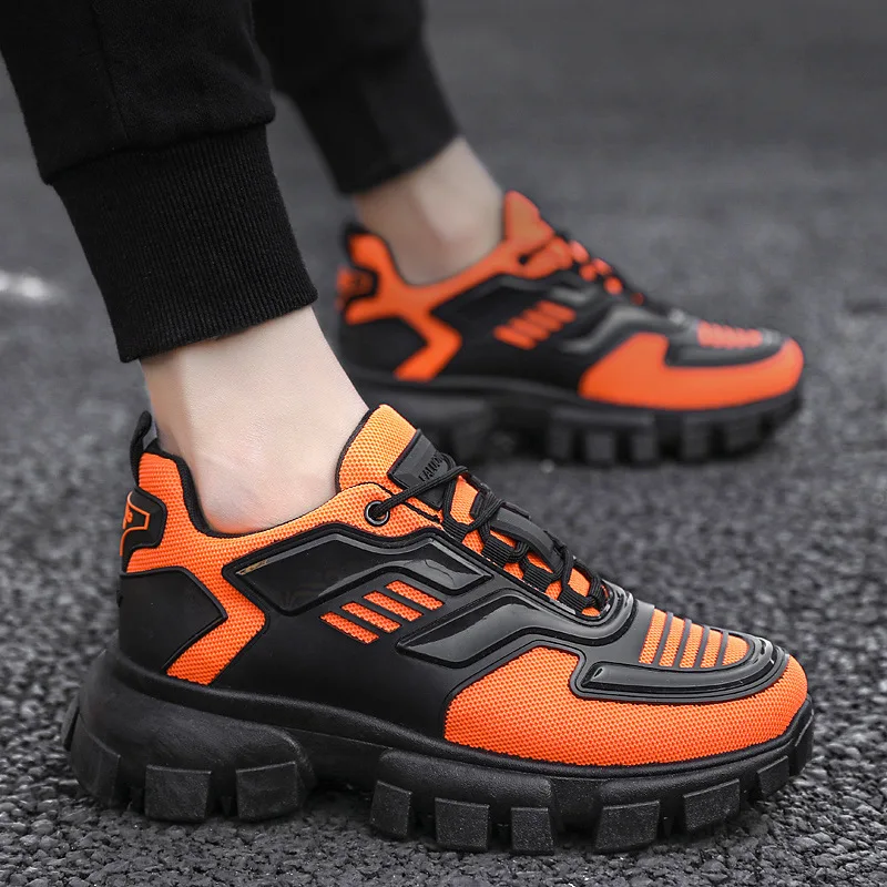 Брендовая мужская обувь Новинка 2020 года Мужская на шнуровке повседневная Легкие