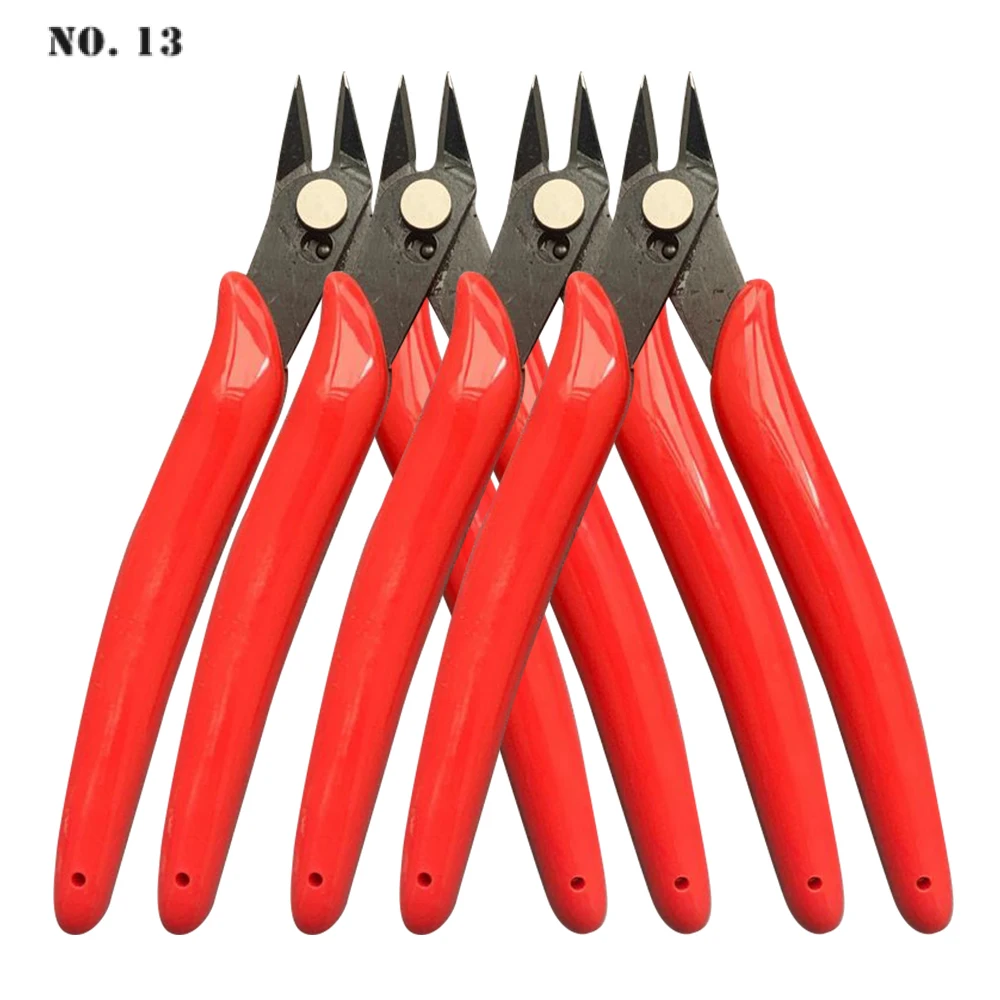

5 Inch Wire Cutters Precision Electronic Flush Cutter One of the Strongest + Sharpest Side Cutting Pliers with An Opening Spring