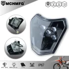 Новая светодиодный ная фара MCHMFG для мотоцикла, фара для KTM LDE для KTM EXC EXCF SX SXF XC XCF XCW XCFW 125 150 250 300 350 450 530