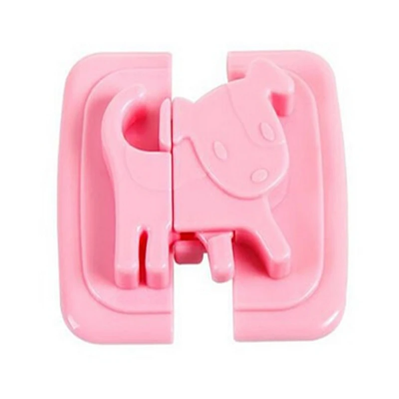 Productos de seguridad para beb&eacute;s con forma de dibujos animados, cerraduras y correas de gabinete de seguridad para el cuidado del beb&eacute;, productos para puerta de nevera, cerraduras de armario-5