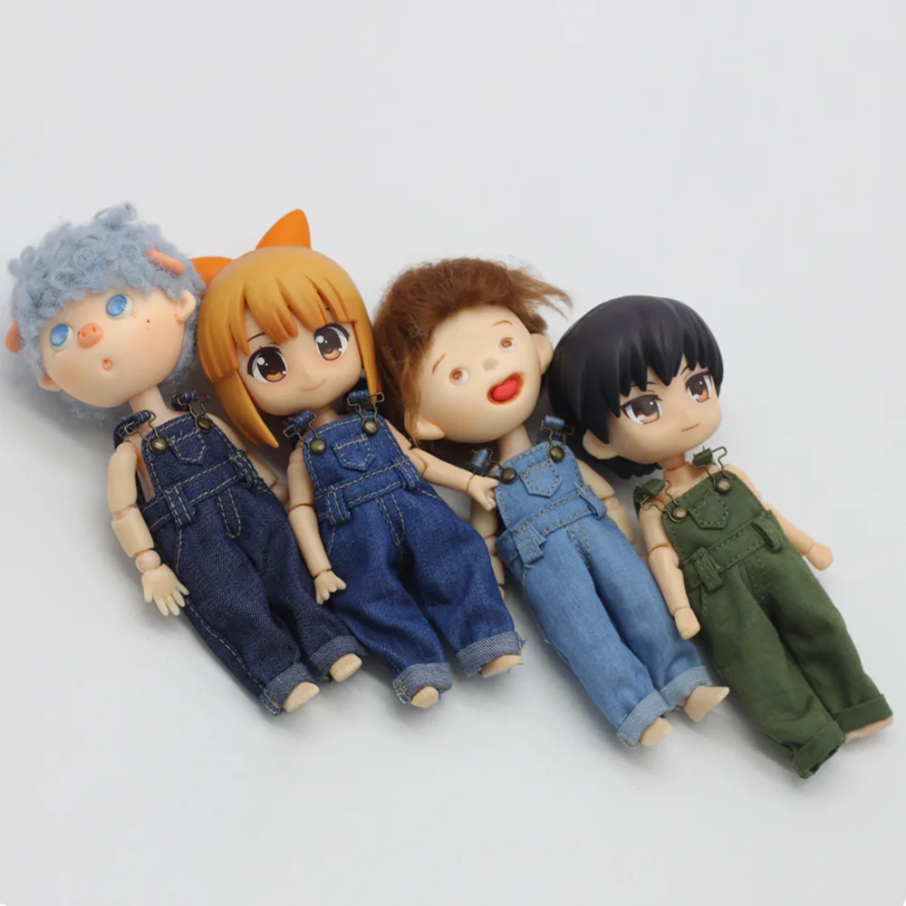 Одежда для кукол HOUZIWA 1/12 Bjd кукольные джинсы