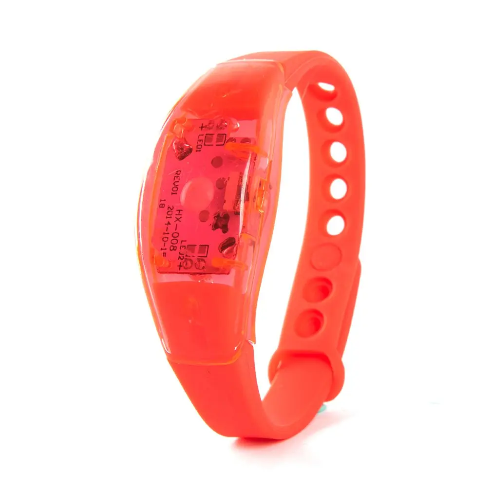 Регулируемый светодиодный браслет для езды на велосипеде ночного бега мужские и