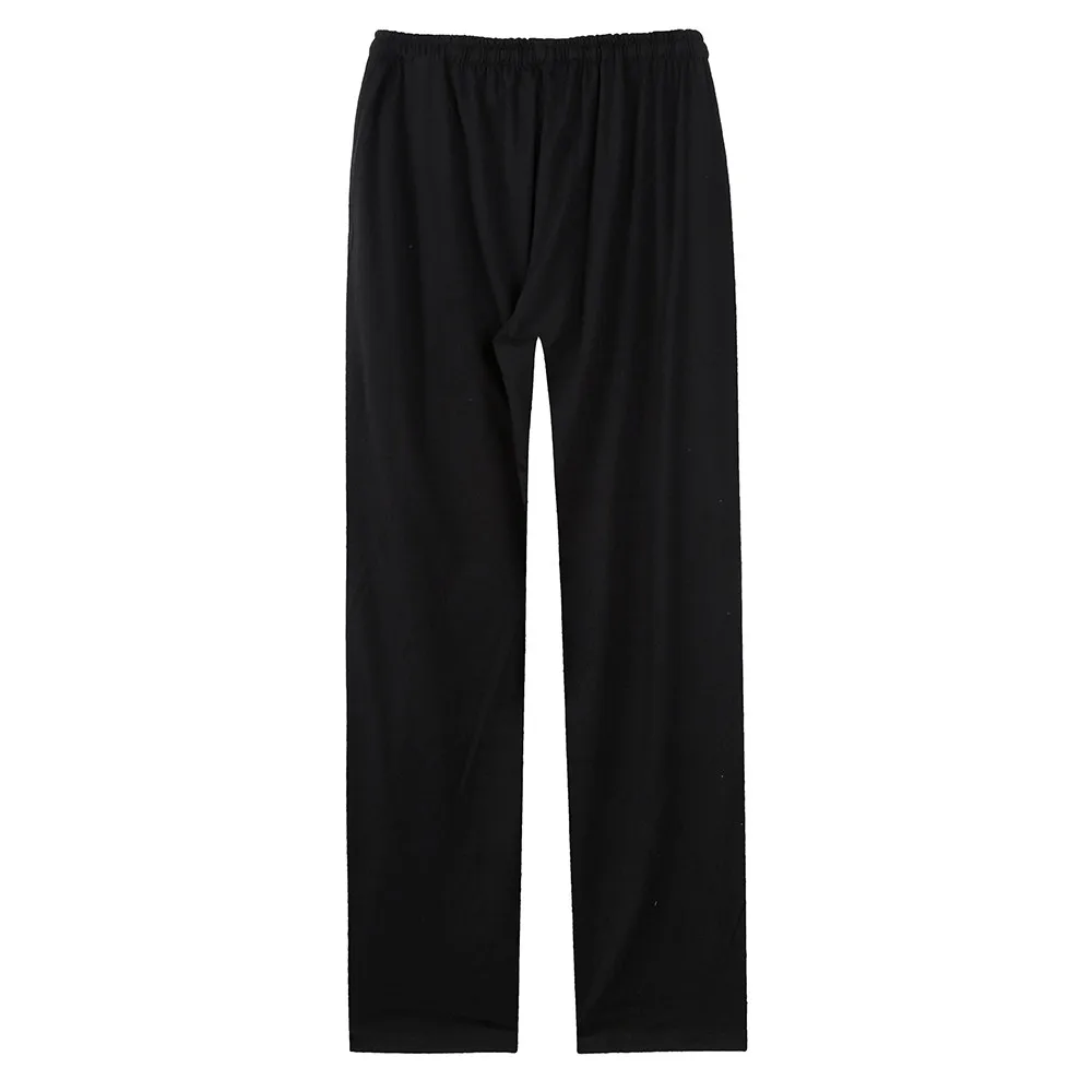 Повседневные мужские брюки летние широкие однотонные дышащие тонкие d91121|Широкие