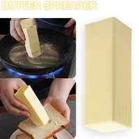 handy butter spreader holders roller sticks corncob with lid butter dispenser baking tools cheese keeper case kitchen gadget