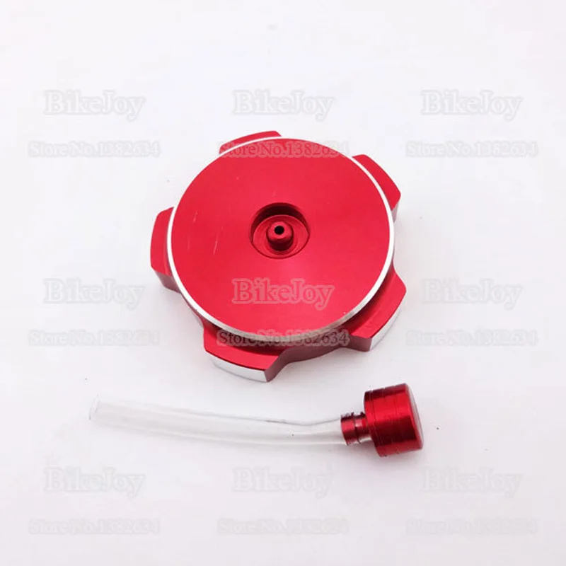 Крышка для бензобака CNC мотоцикла с вентиляционным клапаном красного цвета Stomp YCF