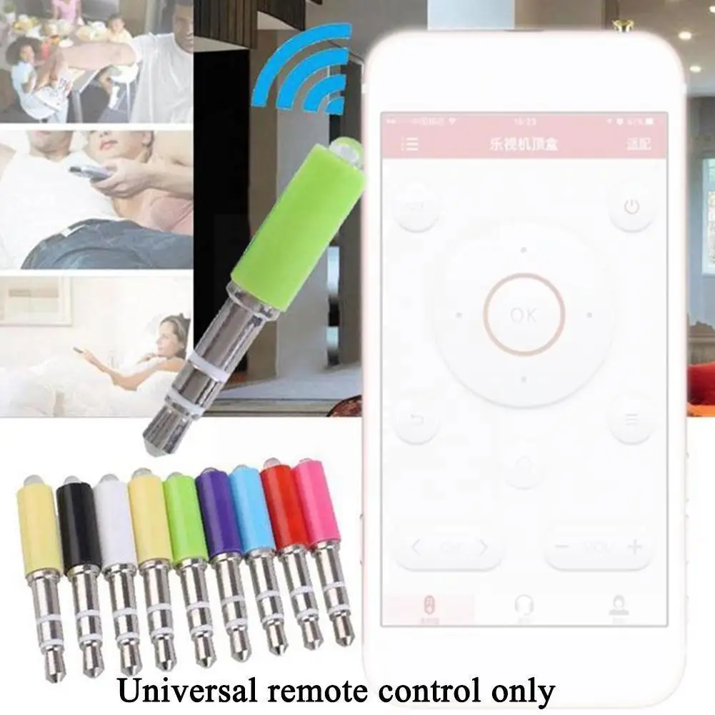 

Universal 3.5mm Wireless Infrared Transmitter Remote Control Ir Port For Smartphone Tv Air Conditioner Mobile Phone Accesso J9d3