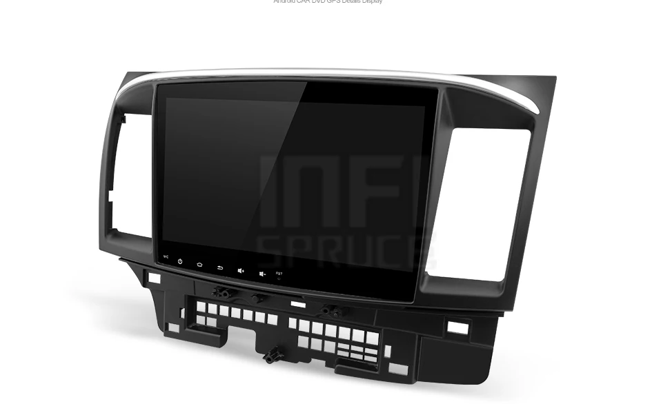 PX30 32G Android 9,0 автомобильный DVD для Mitsubishi Lancer 2005- с 10,1 дюймов 2 DIN 3g/4G gps Радио Видео плеер автомобильная навигация