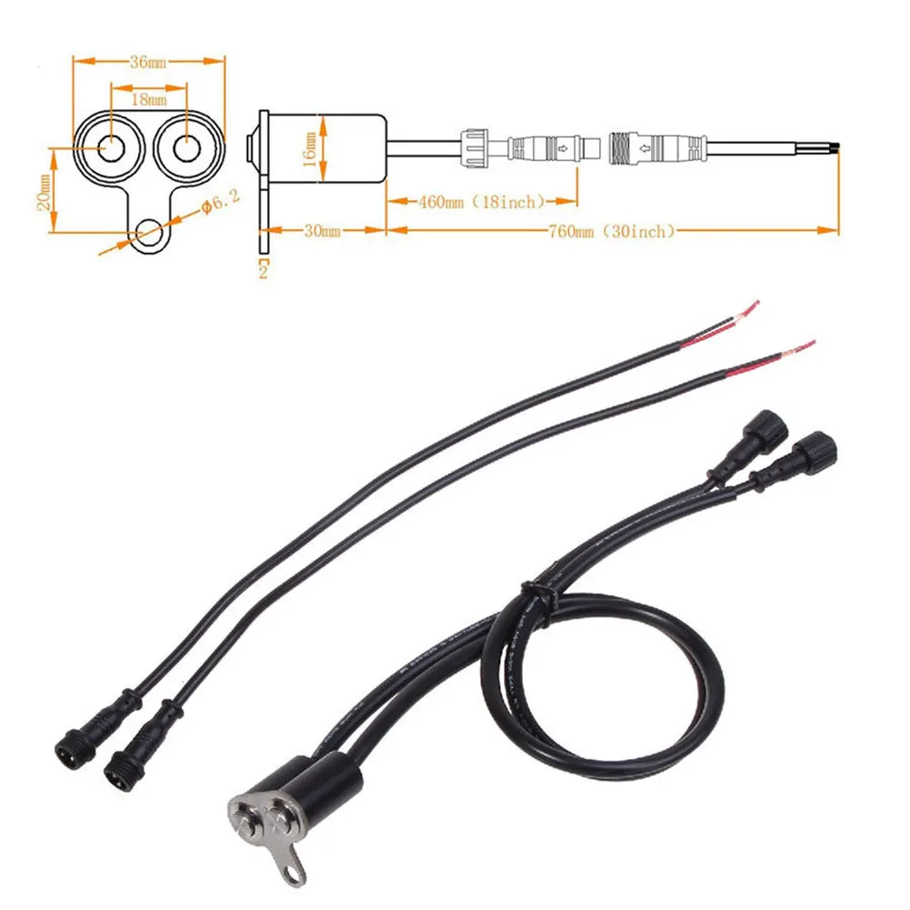 

Stainless Steel Motorcycle Switch ON-OFF Button Handlebar Adjustable Mount Waterproof Switche Parts DC12V Motor Bike Accessories