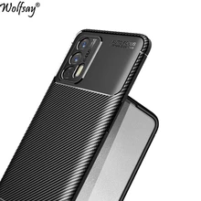 For Oppo Realme GT Neo Case Bumper Silicone Carbon Fiber Shockproof Back Cover For Oppo Realme GT Neo Case For Realme GT Neo