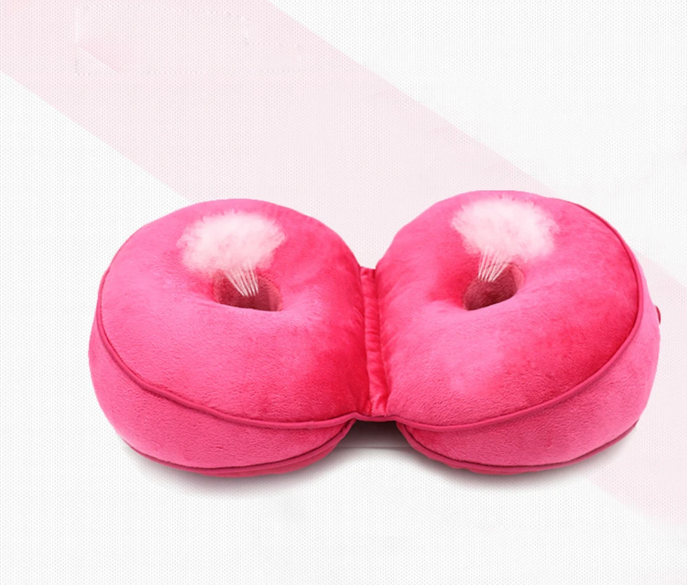 Hot 6 colors Dual Super Elastic Comfort Cushion Lift Hips Up Seat Cushion