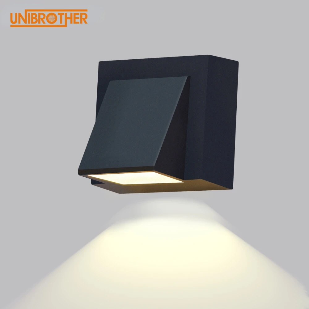 

5W 10W LED Wall Light outdoor waterproof Modern simple creative LED courtyard lamps gate lamp terrace balcony garden wall lamp