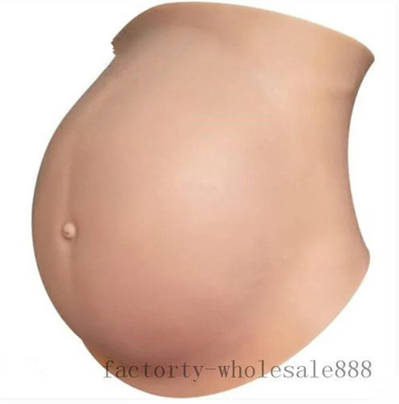 Новый силиконовый поддельный беременность живот месяц женщины Беременная