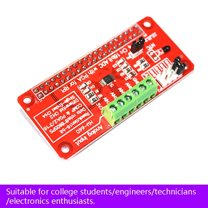 Модуль ADS1115 ADC для Raspberry Pi 3/2/ B + 16-битная Точность выборки аналого-цифровой