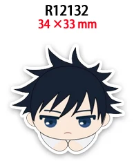 Японский мультяшный персонаж аниме ююютсу кайсен печатная корсажная/атласная