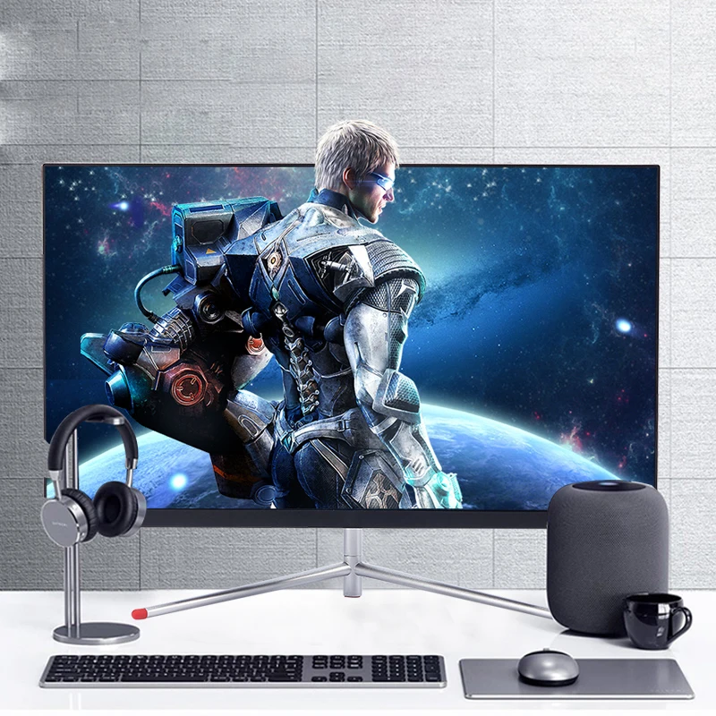 IPS 24-дюймовый сенсорный ЖК-экран HD игровой монитор 1080p HDMI геймер для ноутбука ПК