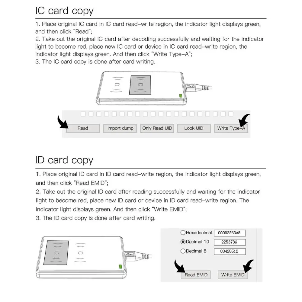 

JAKCOM CD2 RFID Replicator For men women copier writer duplicator clone card icopy rfid reader mini barcode and qr scanner usb