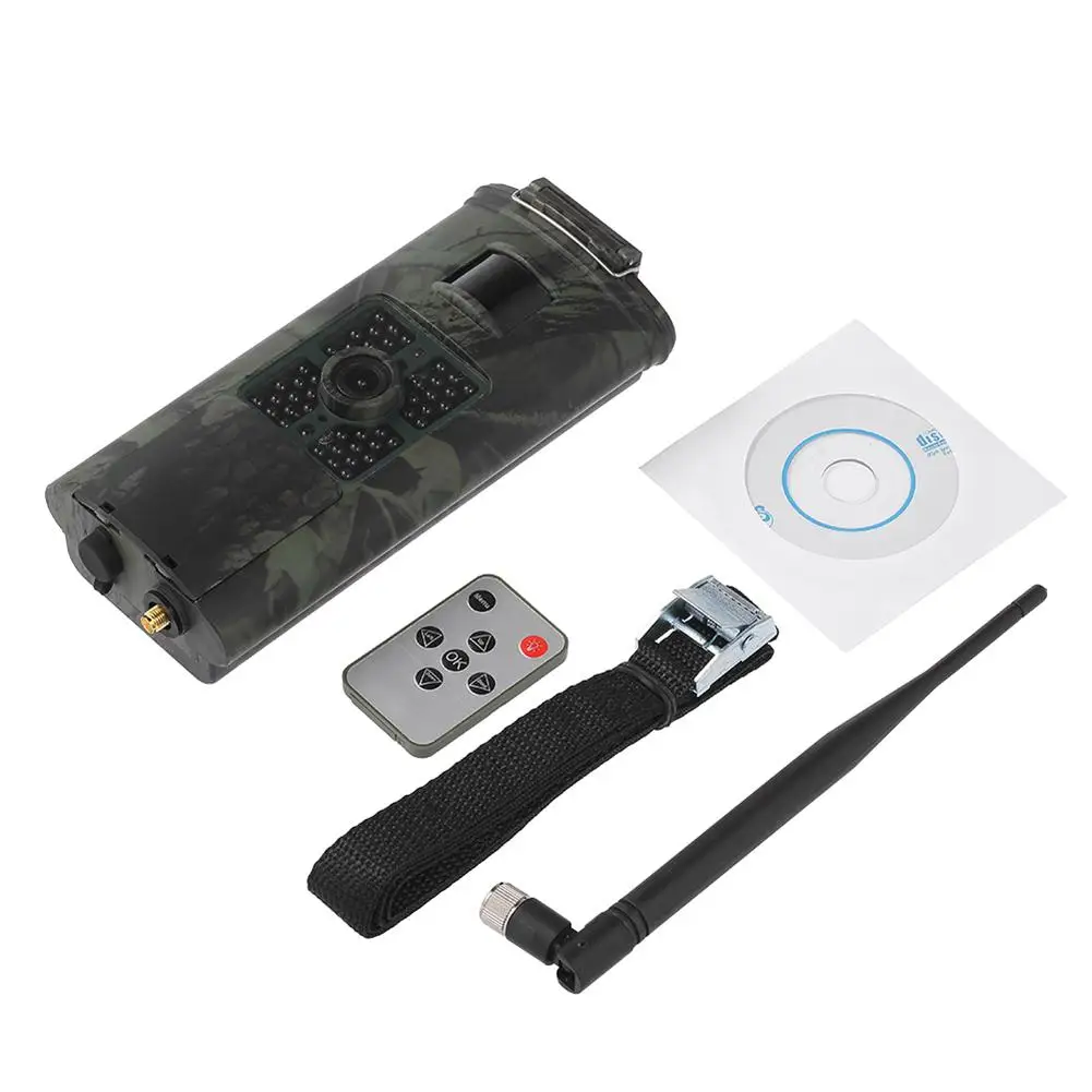 

infrared camera 2G GSM MMS SMS SMTP Trail Camera Mobile 16MP Night Vision Wireless Wildlife Surveillance HC700M