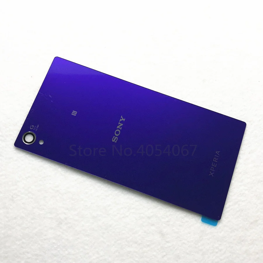 Z1 Задняя стеклянная крышка корпуса Замена для sony Xperia Z1 L39H C6902 C6903 задняя крышка батарейного отсека с NFC антенной