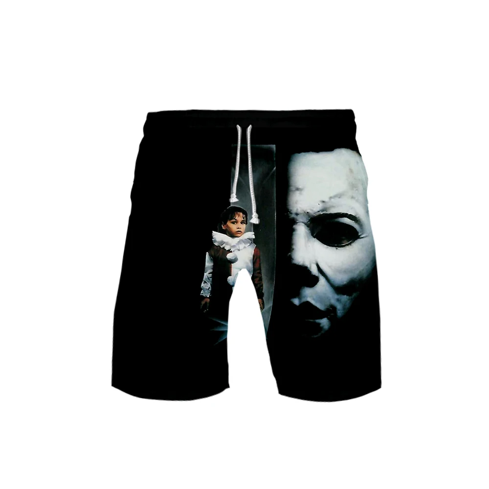 Мужской комплект с шортами Повседневная футболка в стиле хип хоп круглым вырезом