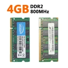 Память для ноутбука DDR2 4 Гб, 800 МГц, 200 контактов, ОЗУ 1,8 в, SODIMM RAM DDR2, модуль для ноутбука