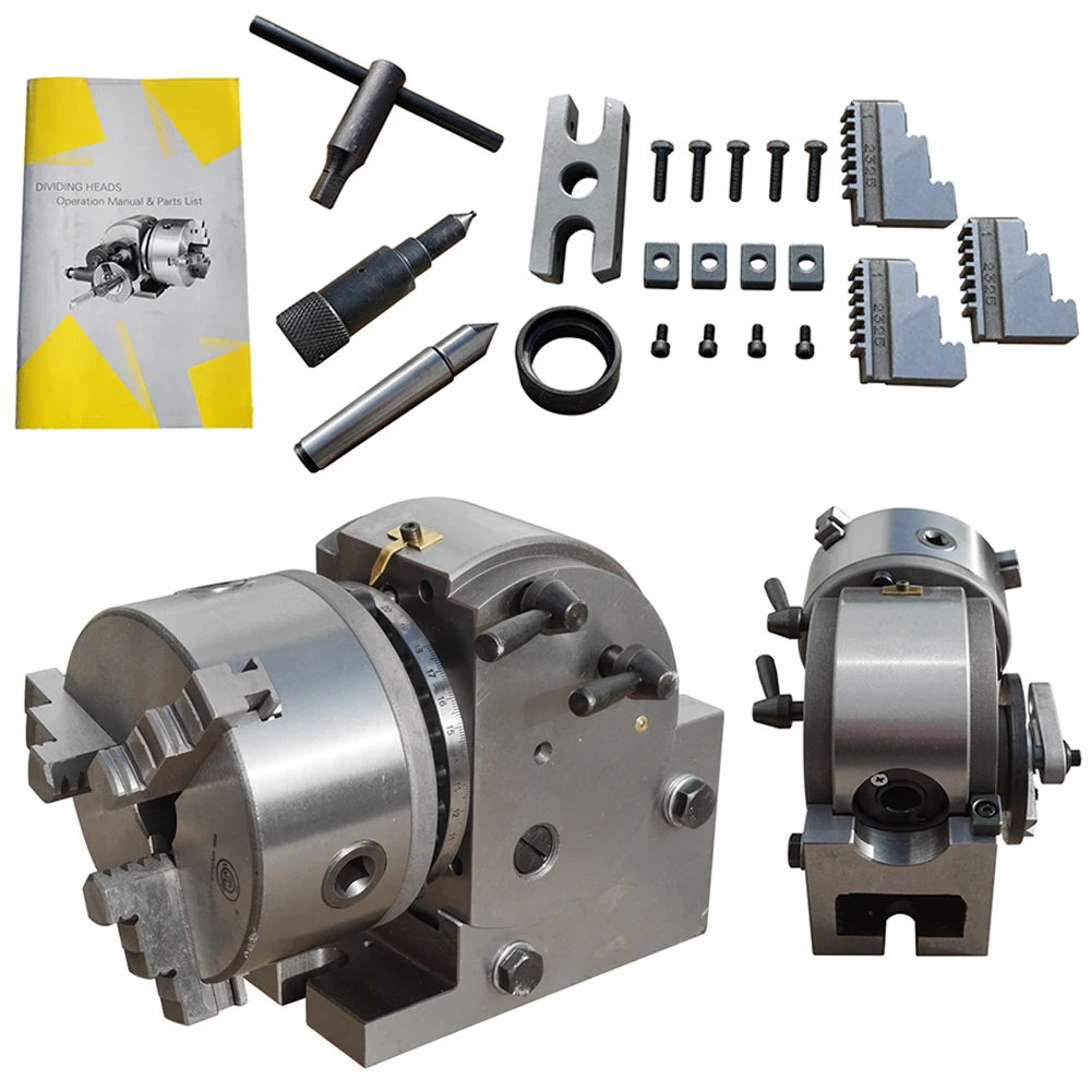 Прецизионная разделительная спиральная головка BS 0 125 мм 3 кулачковый 5