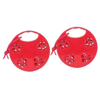 2 piece plastic musical percussion tambourine tambourine comfortable teaching toy suitable for children adults hand drum