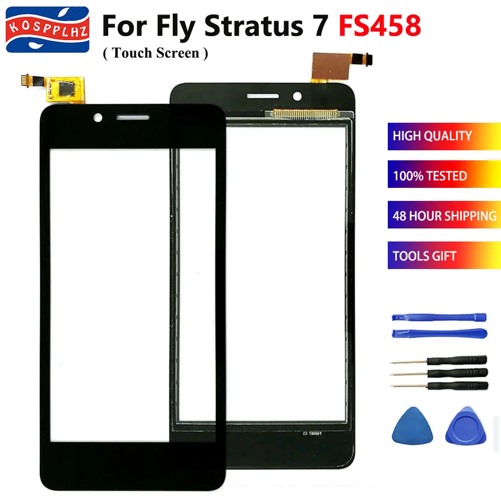 Сенсорный экран KOSPPLHZ для Fly Stratus 7 FS458 FS 458 дигитайзер Сенсорная стеклянная панель