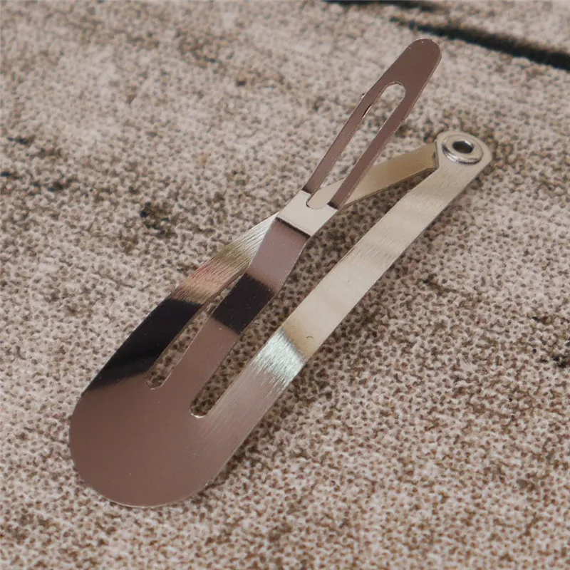 50 шт. 4 см металлические серебряные клипсы для детей сделай сам банты девочек