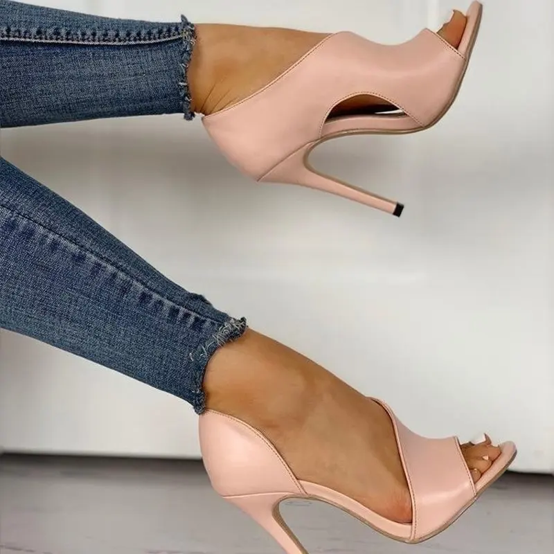 Женские туфли лодочки на высоком каблуке 10 см свадебные классические шпильке