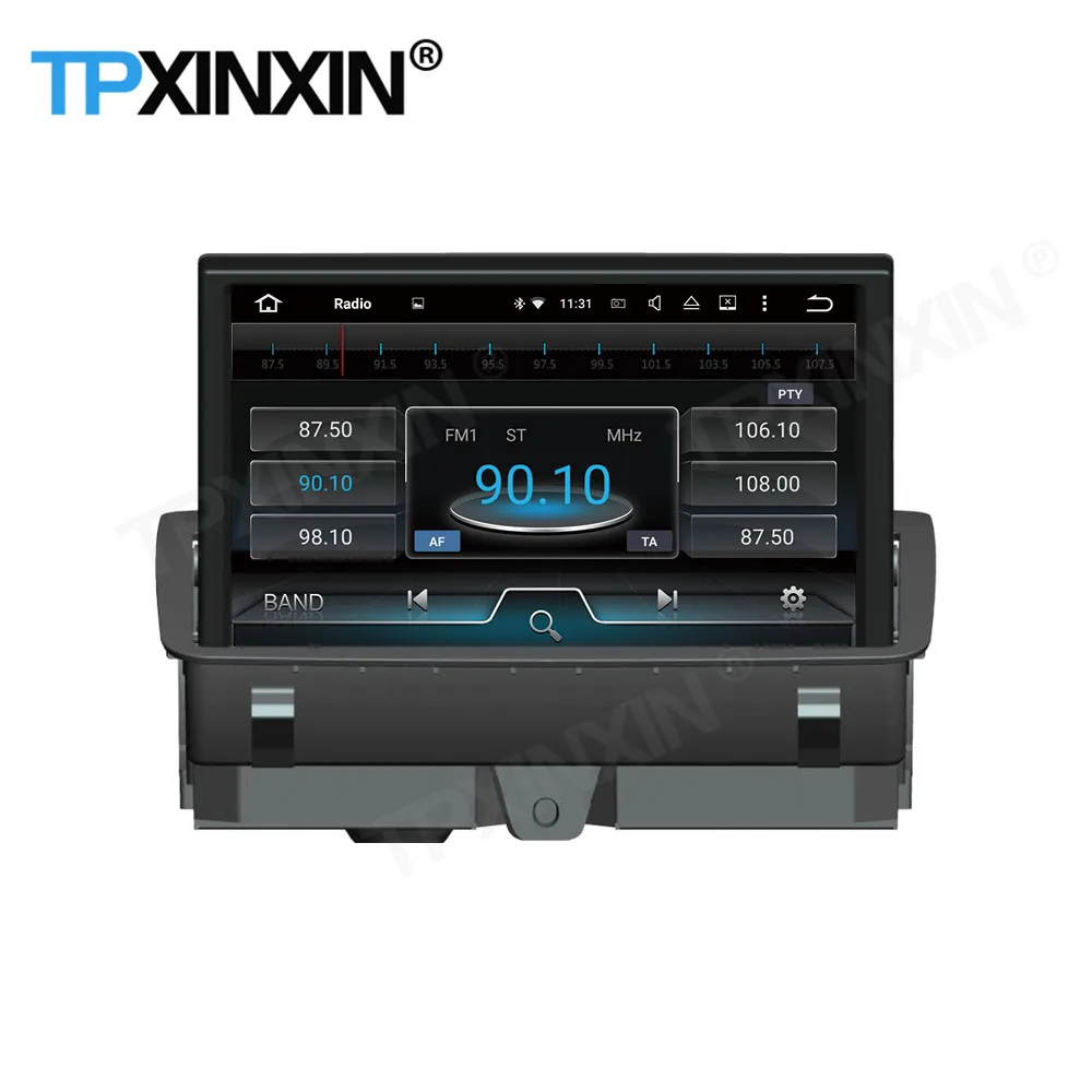 저렴한 자동차 라디오 무선 레코더 수신기 안드로이드 아우디 A3 2011 2012 2013 2014 2015 2016 2017 2018 2019 GPS 플레이어 오디오 헤드 유닛