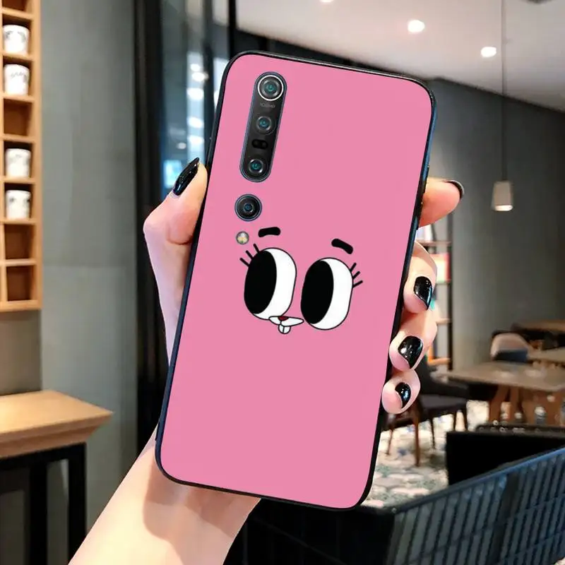 

Funny face Soft Phone Case Black For Xiaomi 6X 8 8Lite 9T 10 10Lite Note 8 8T 9Pro 9Promax Cases