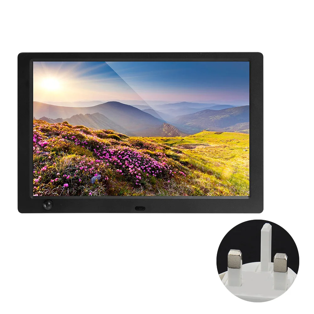 Музыкальный пульт дистанционного управления IPS дисплей Цифровая фоторамка USB